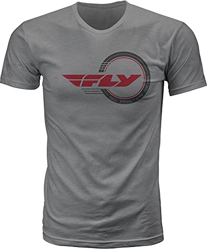 Fly Racing Adult Standard Issue Tee (Grey Heather) - 3XL