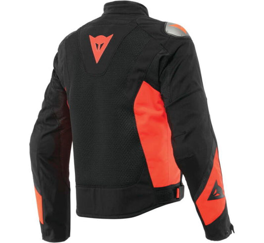 Dainese Energyca Air Tex Jacket Black/Fluorescent-Red - Part Number dai201735241-628-50