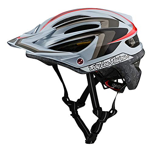 Troy Lee Designs Adult | Limited Edition | Trail | Cycling | Mountain Bike A2 MIPS Mirage Helmet (Gray)