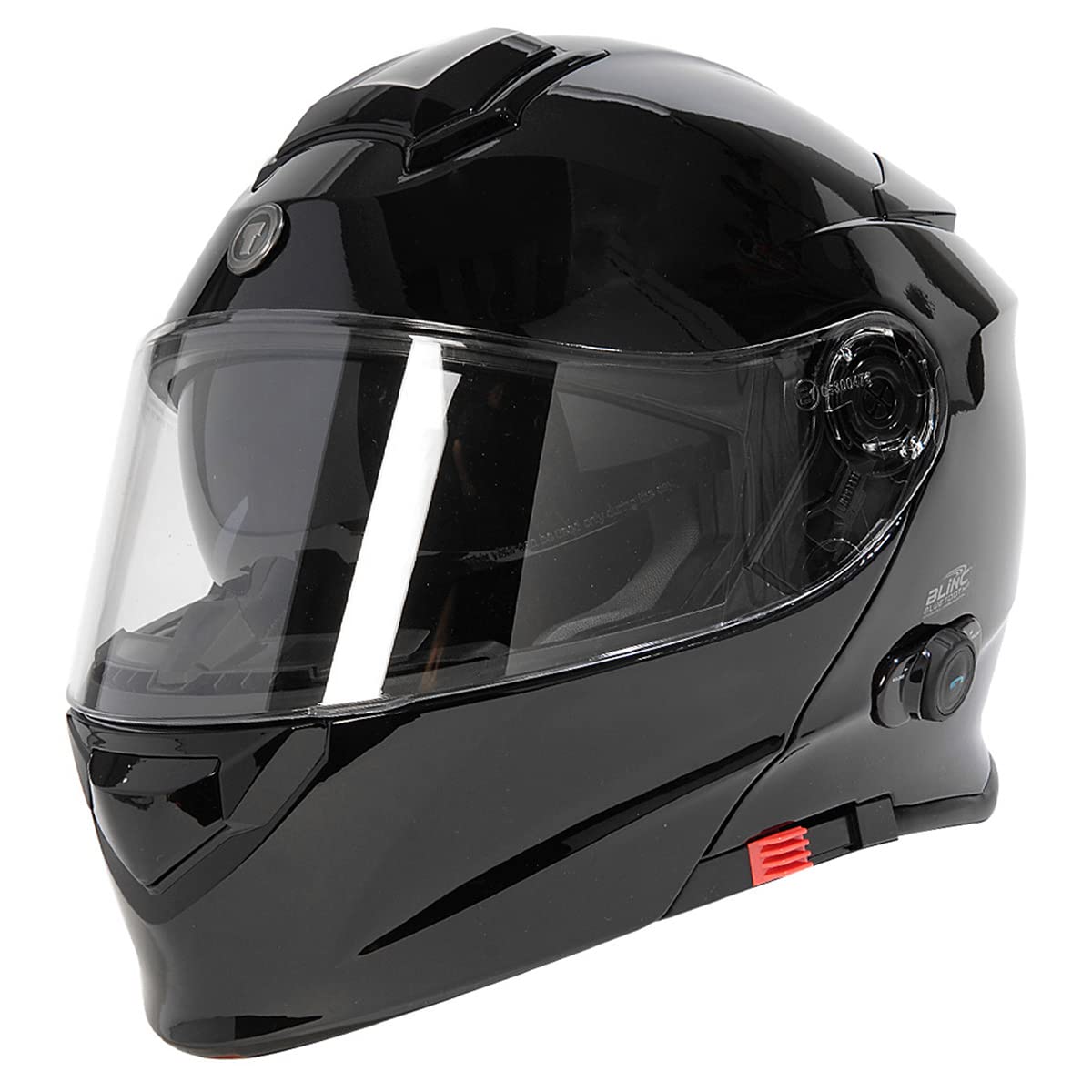 TORC T28B Bluetooth Integrated Motorcycle Helmet (Gloss Black)