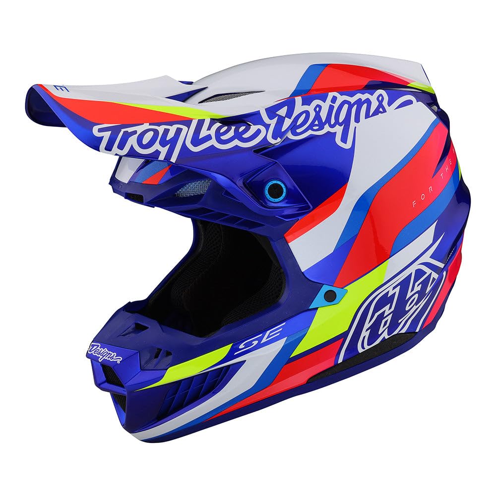 Troy Lee Designs SE5 Composite Motocross Helmet W/MIPS (Omega Blue)