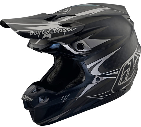 Troy Lee Designs SE5 Carbon MX Helmet (Inferno Black) - XL