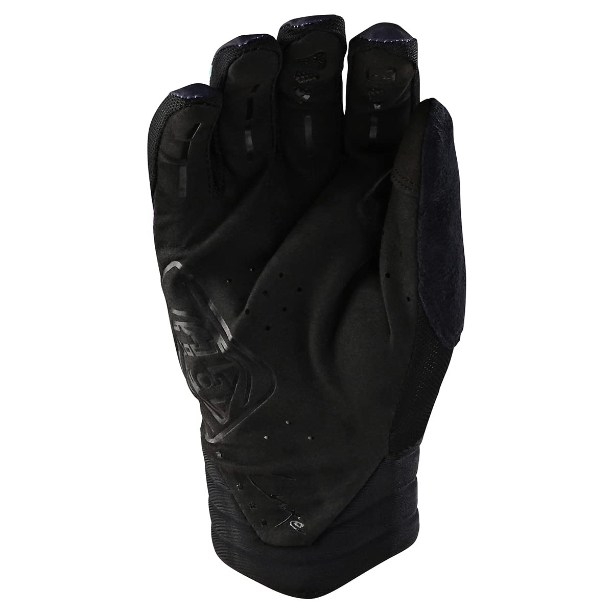 Troy Lee Designs Motocross Motorcycle Dirt Bike Racing Mountain Bicycle Gloves, Womens Luxe Glove (Black, X-Large)