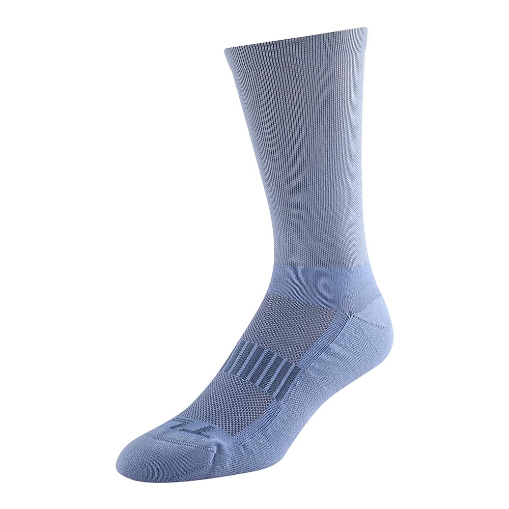 Troy Lee Designs Performance Socks Breathable Cushioned Moisture Wicking Odour Protection Compression Socks (Signature - Windward, SM-MD)