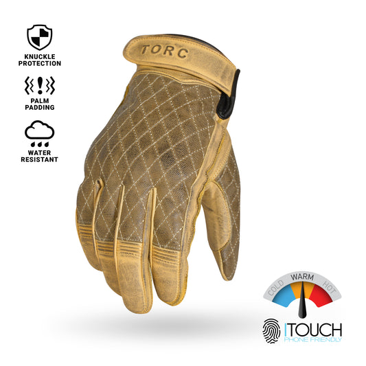 TORC Motorcycle Gloves (Del Rey)