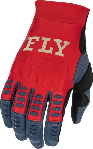 Fly Racing Adult Evolution DST Gloves (Red/Grey) - XS