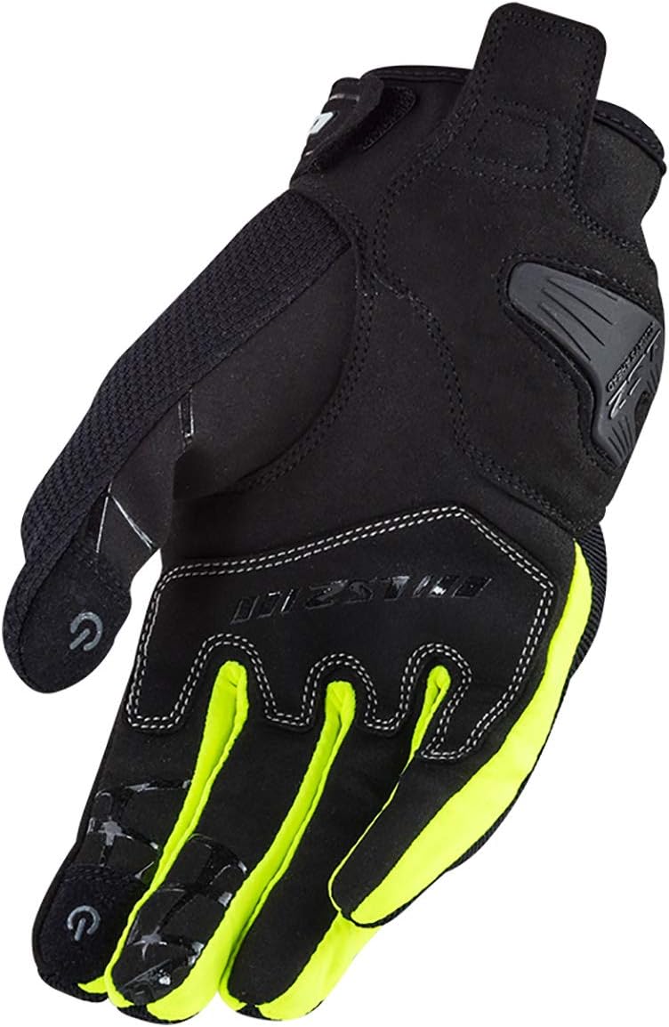 LS2 Helmets Dart 2 Men's Touring Glove (Black/Hi-Vis)