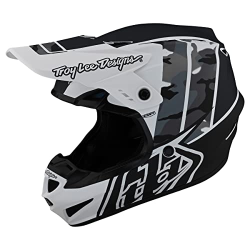 Troy Lee Designs GP Nova Camo Adult Motocross Helmet  (White)