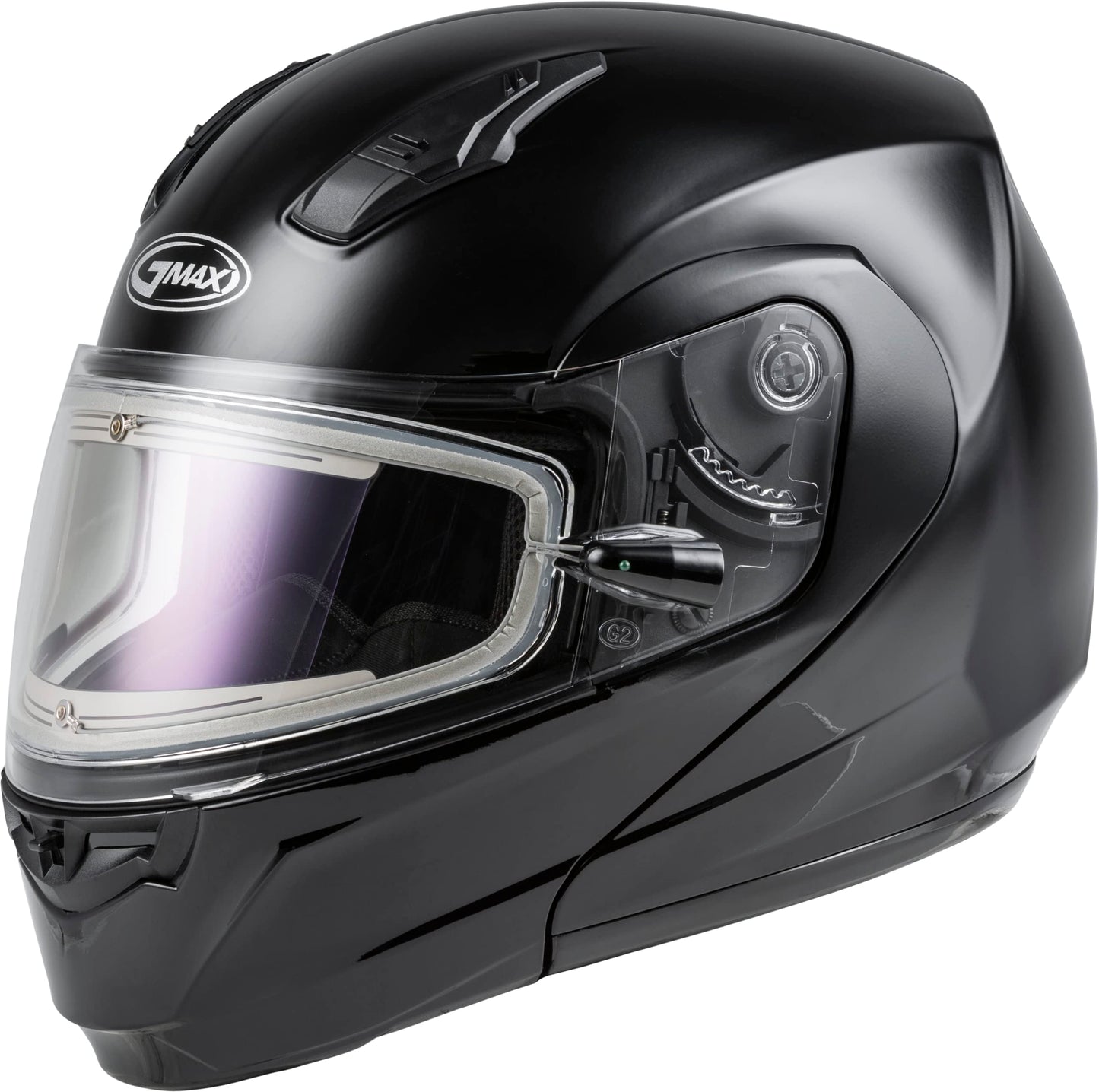 GMAX MD-04S Modular Snow Helmet w/ Electric Shield (Black)