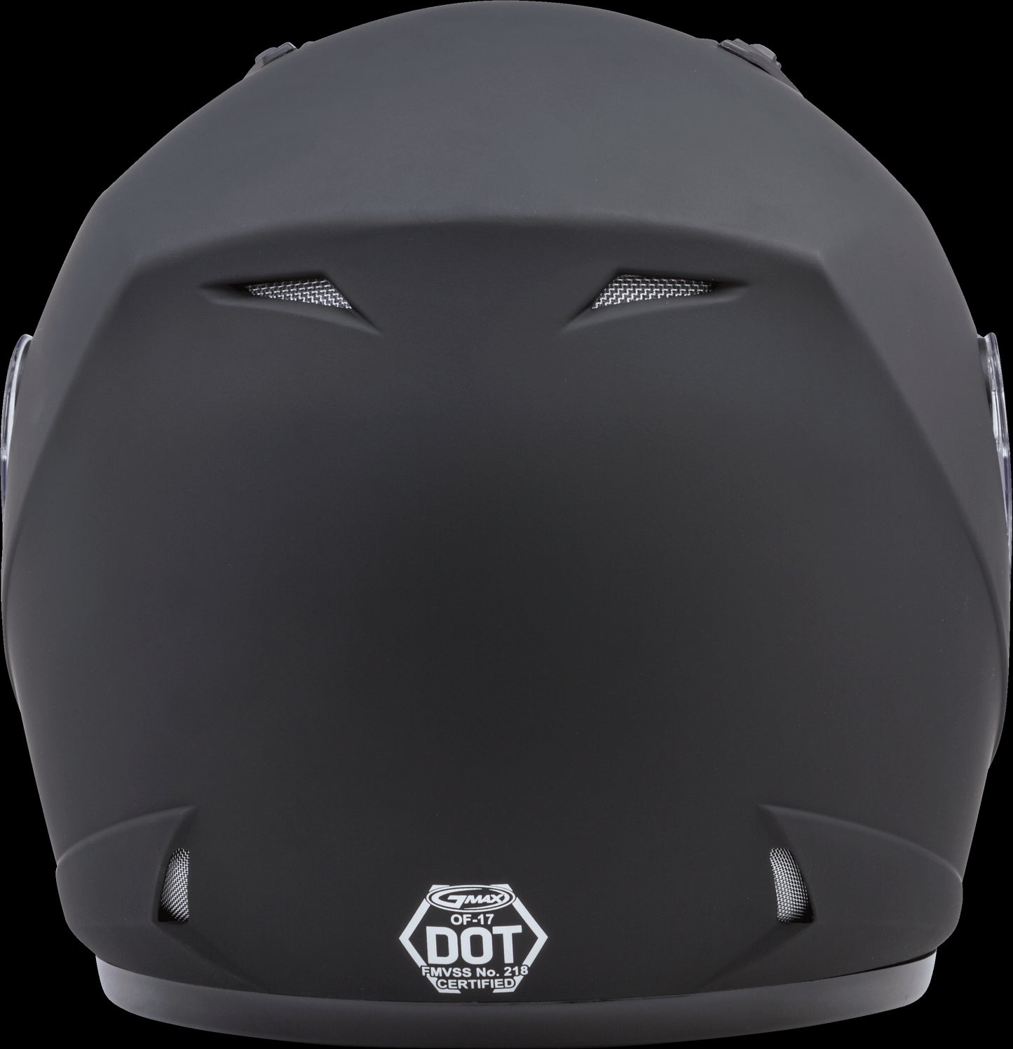 GMAX OF-17 Open-Face Motorcycle Helmet (Matte Black) - XS