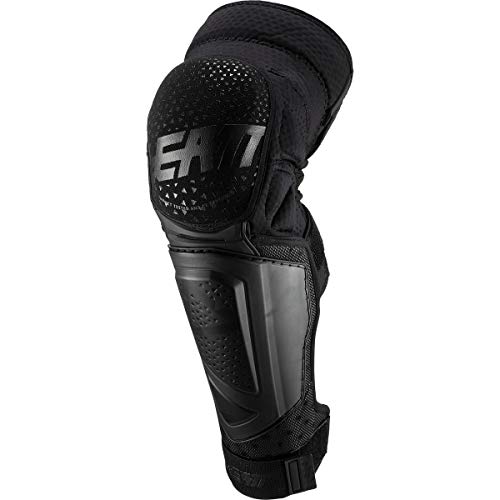 Leatt 3DF Hybrid EXT Knee & Shin Guards (Black) - Large/XL