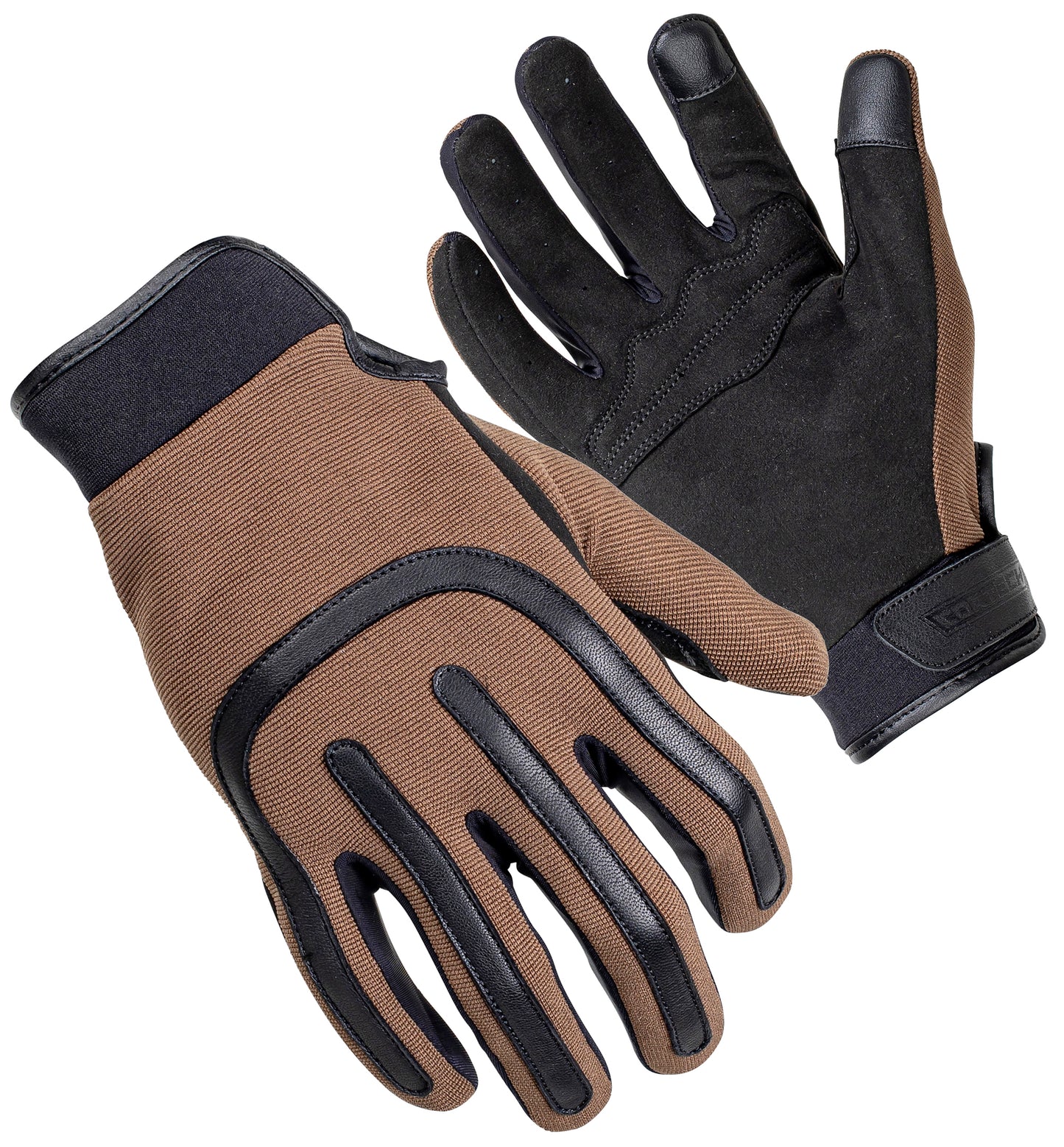 Cortech Brodie Motorcycle Gloves (Brown)