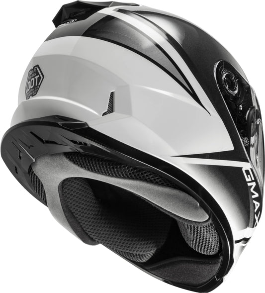 GMAX FF-49S Hail Snow Helmet (White/Black) - XXL