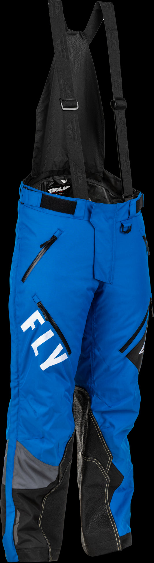 Fly Racing SNX Pro Snow Bike Pants (Black / Grey / Blue) - Small