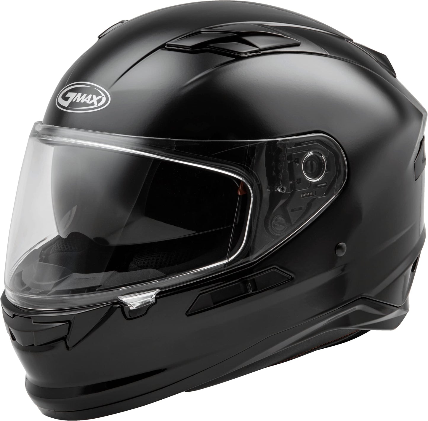 GMAX FF-98 Motorcycle Helmet (Black) - XS