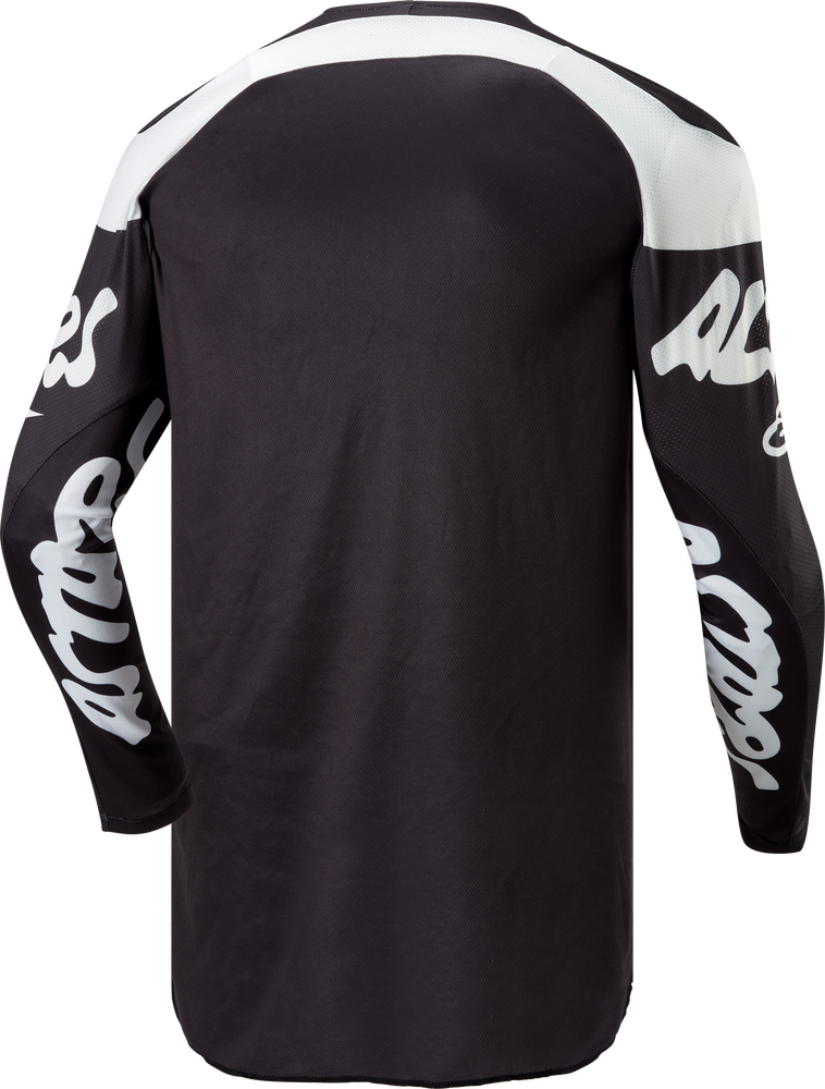 Alpinestars Men's Racer Hana MX Jersey (Black/White) - 2XL