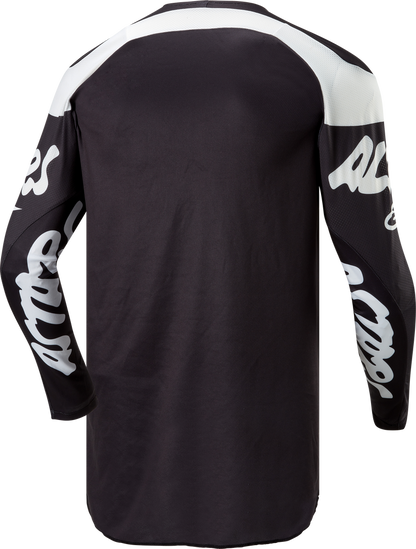 Alpinestars Men's Racer Hana MX Jersey (Black/White) - 2XL