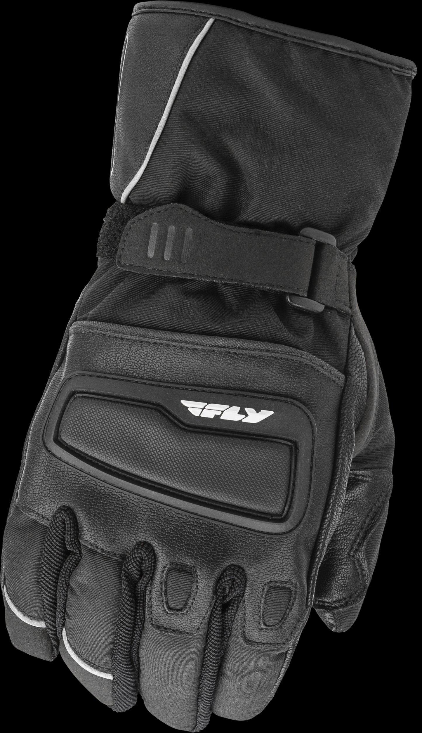 FLY Racing Xplore Touchscreen-Compatible Motorcycle Gloves (Black) - XS