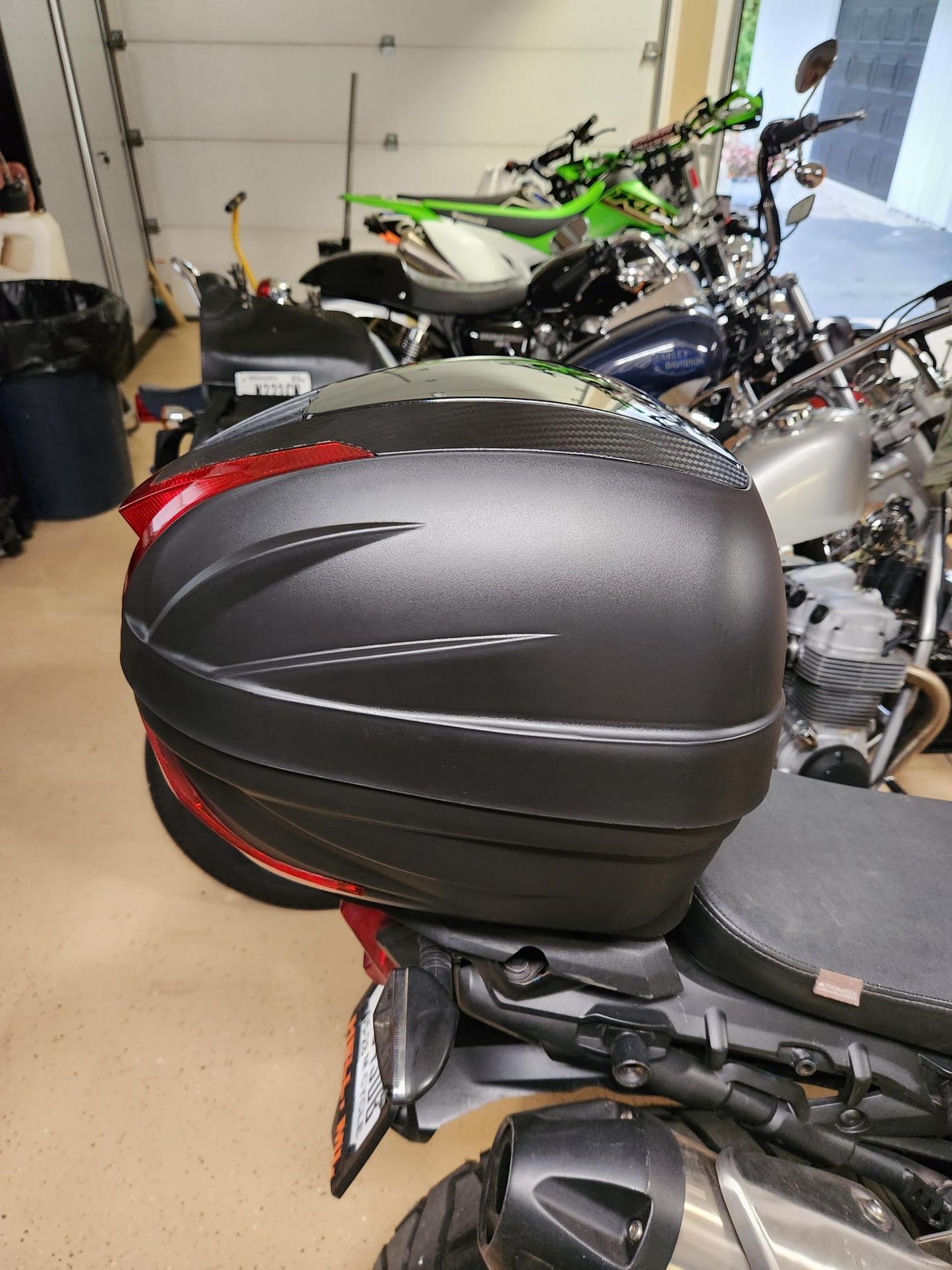 29-Liter Topcase Motorcycle Storage