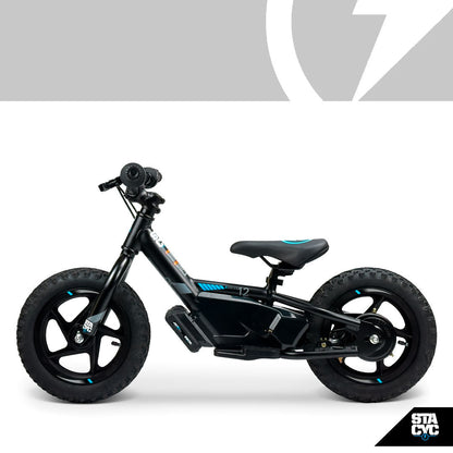 STACYC 12eDRIVE Electric Balance Bike for Kids Ages 3-5 Years Old