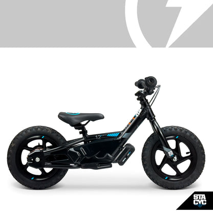 STACYC 12eDRIVE Electric Balance Bike for Kids Ages 3-5 Years Old