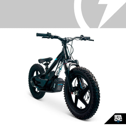 STACYC Brushless 16eDRIVE Elite Electric Balance Bike for Kids AES 6-8 Years Old