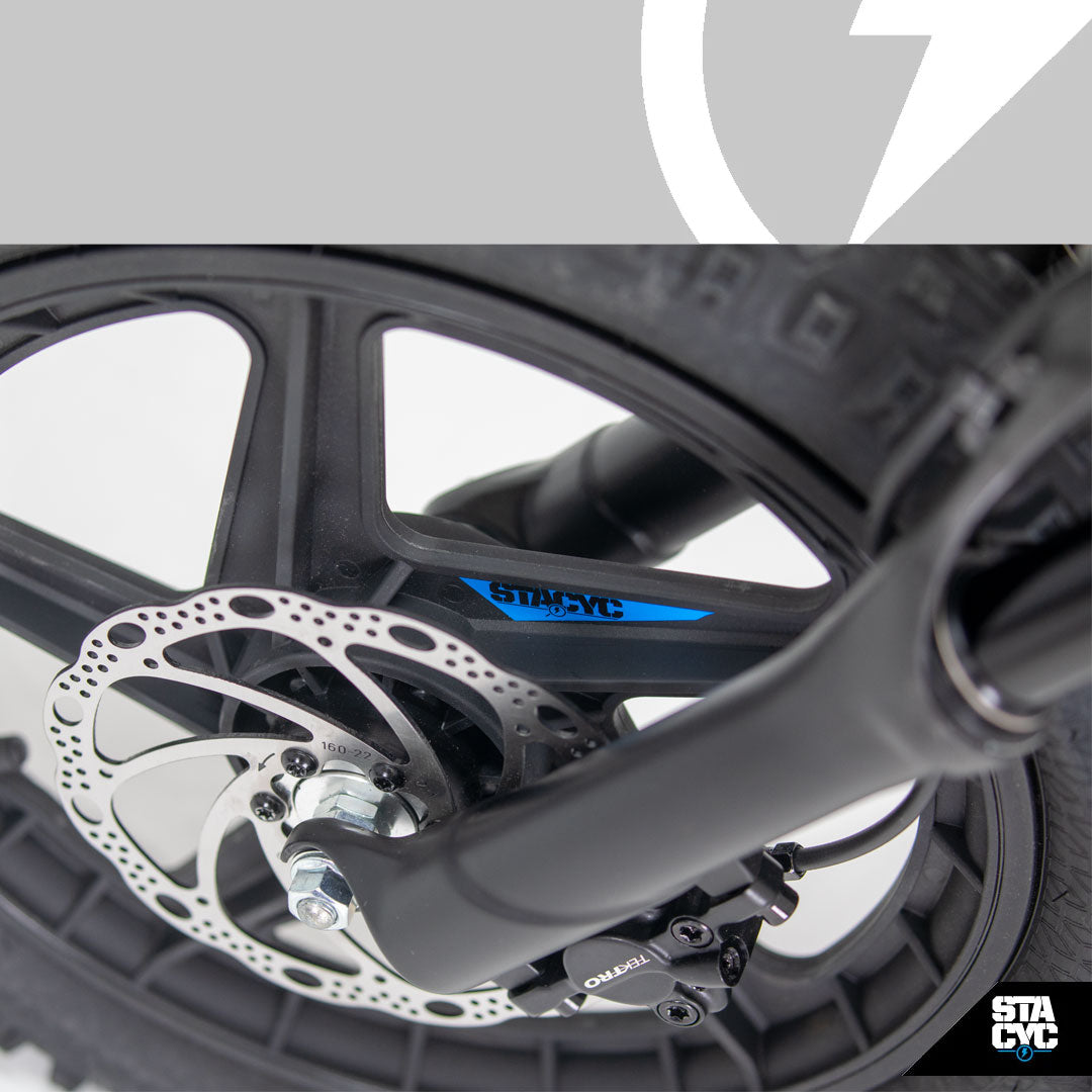 STACYC Brushless 16eDRIVE Elite Electric Balance Bike for Kids AES 6-8 Years Old