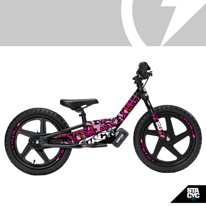 STACYC Graphics Kit (Pink Camo) - Brushless 16eDRIVE