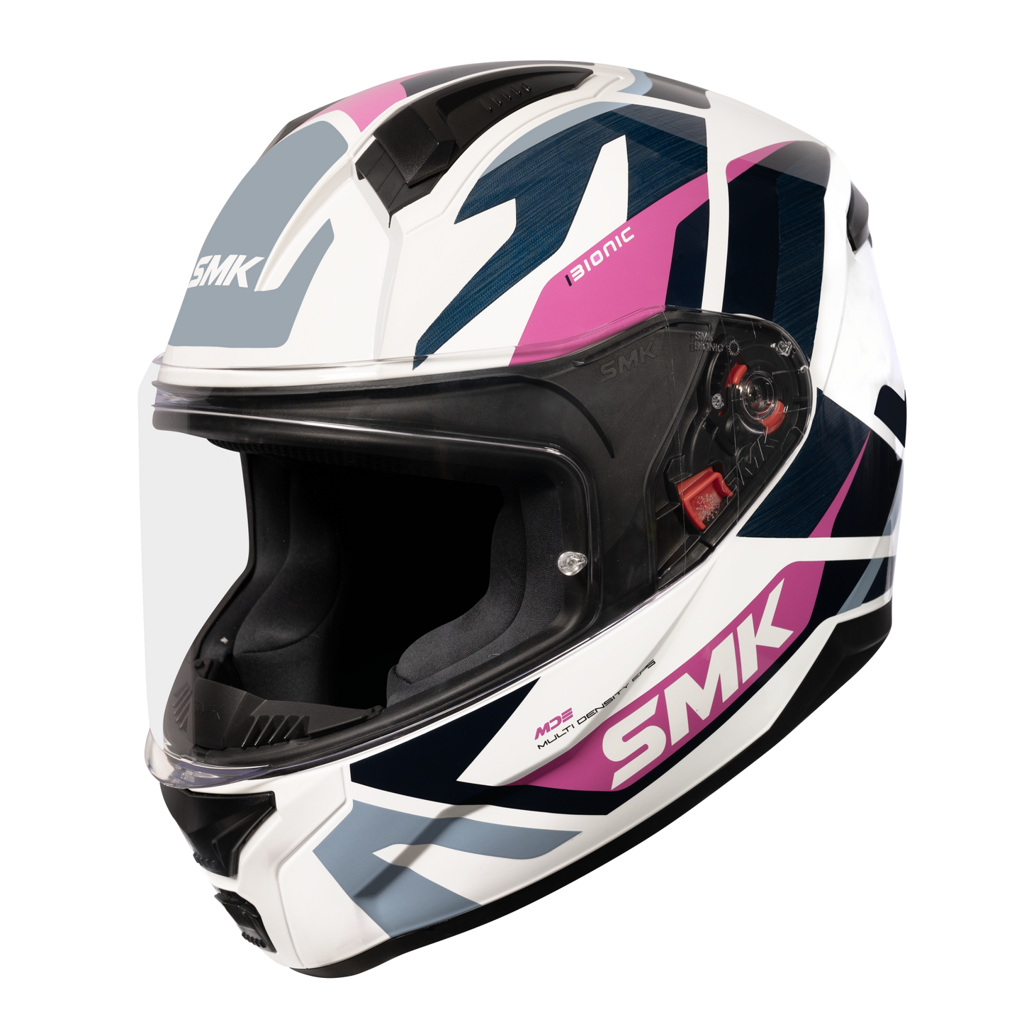 Bionic Kore Helmet (Gloss White/Blue/Pink)