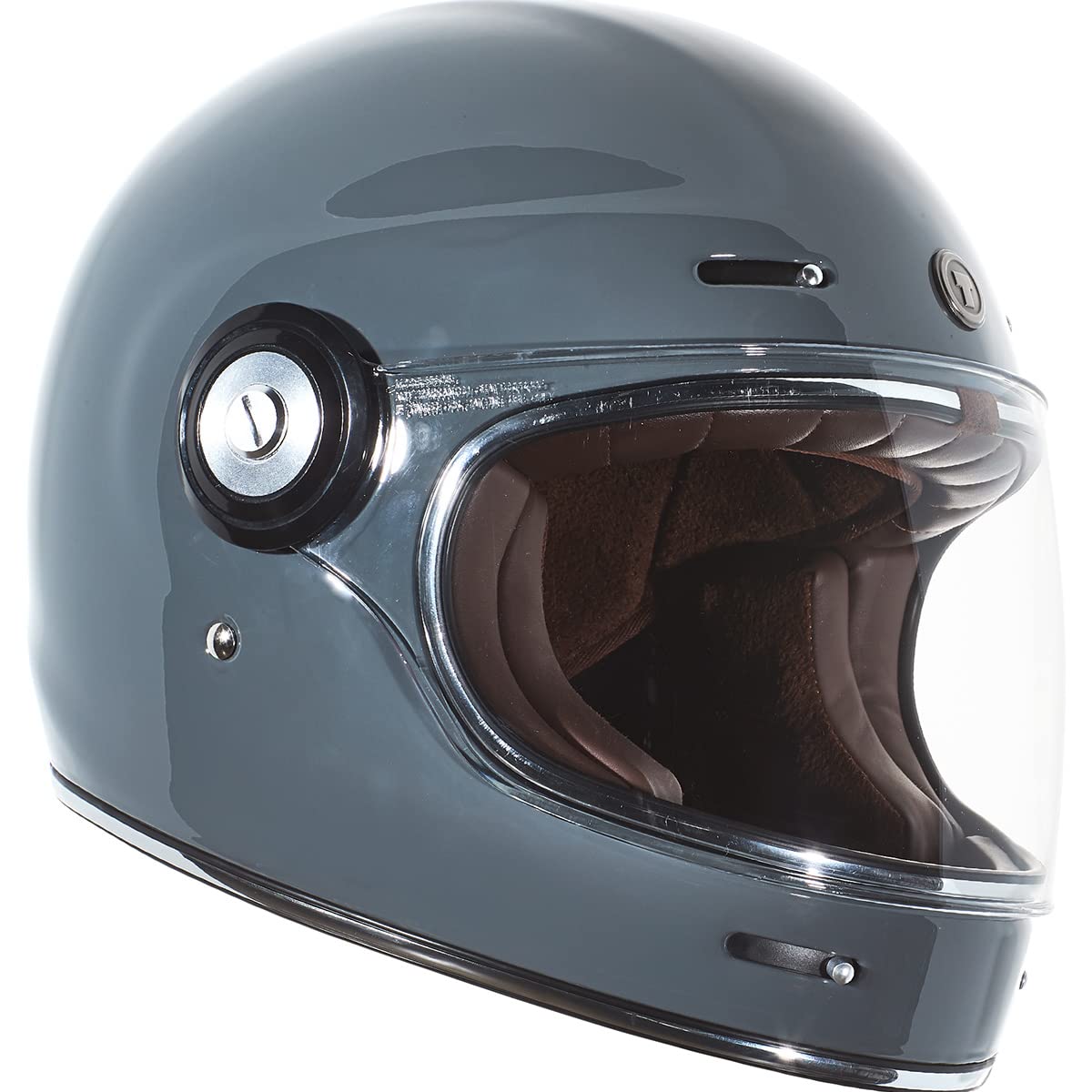 TORC Newport Full Face Helmet (Gloss Grey)