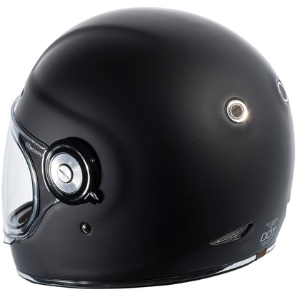 TORC Newport Full Face Helmet (Flat Black)