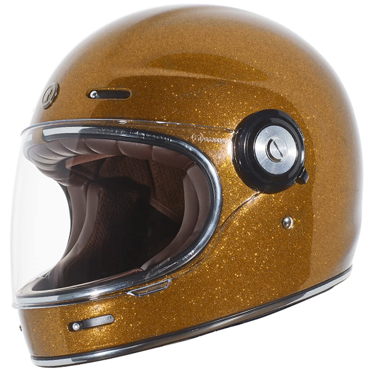 TORC Newport Full Face Helmet (Gold Metallic)