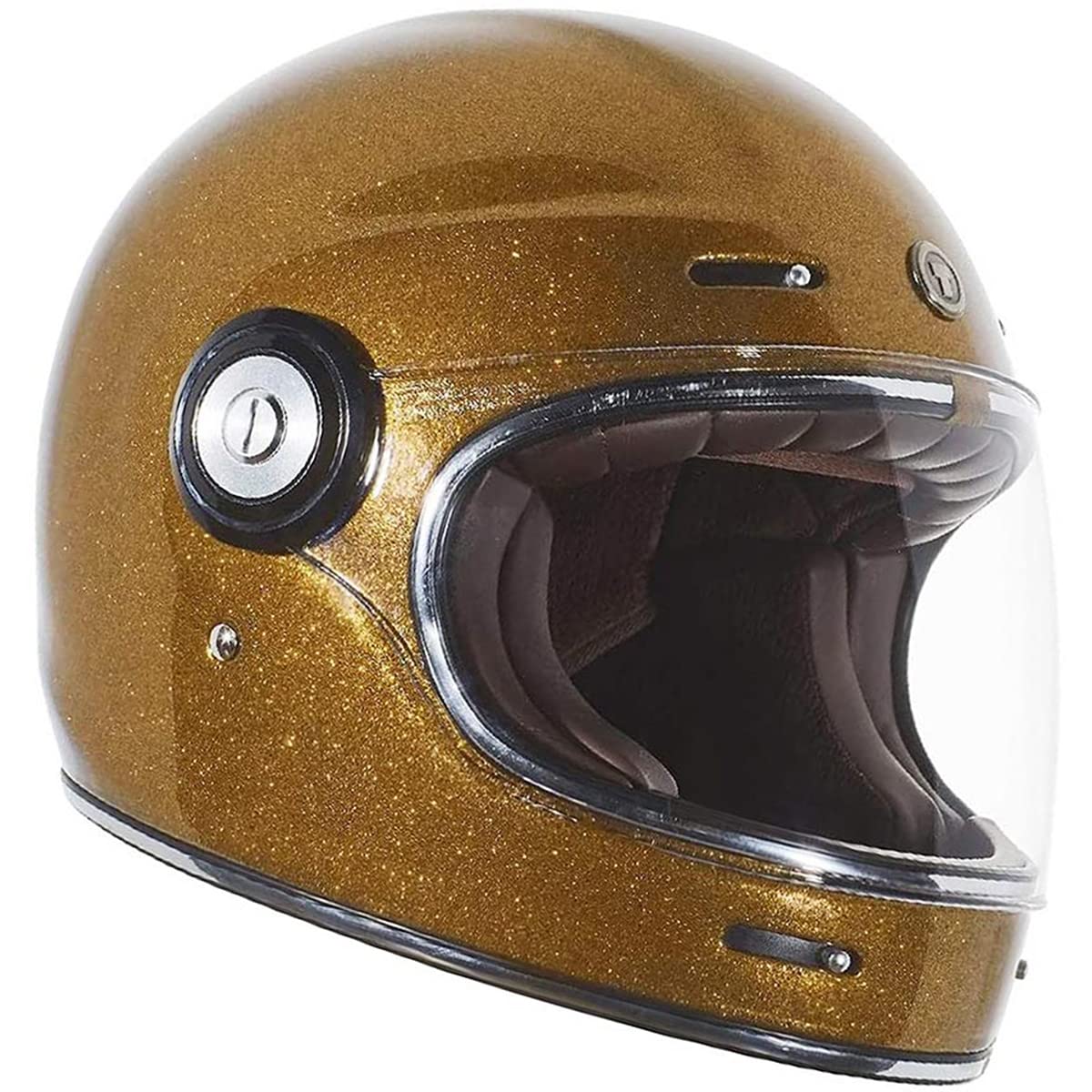 TORC Newport Full Face Helmet (Gold Metallic)