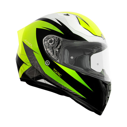 TORC T15 Full Face Helmet (Shock Fluo Yellow)