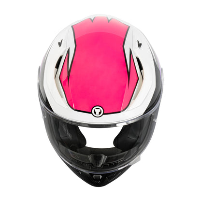 TORC T15 Full Face Helmet (Shock Fluo Fuxia)