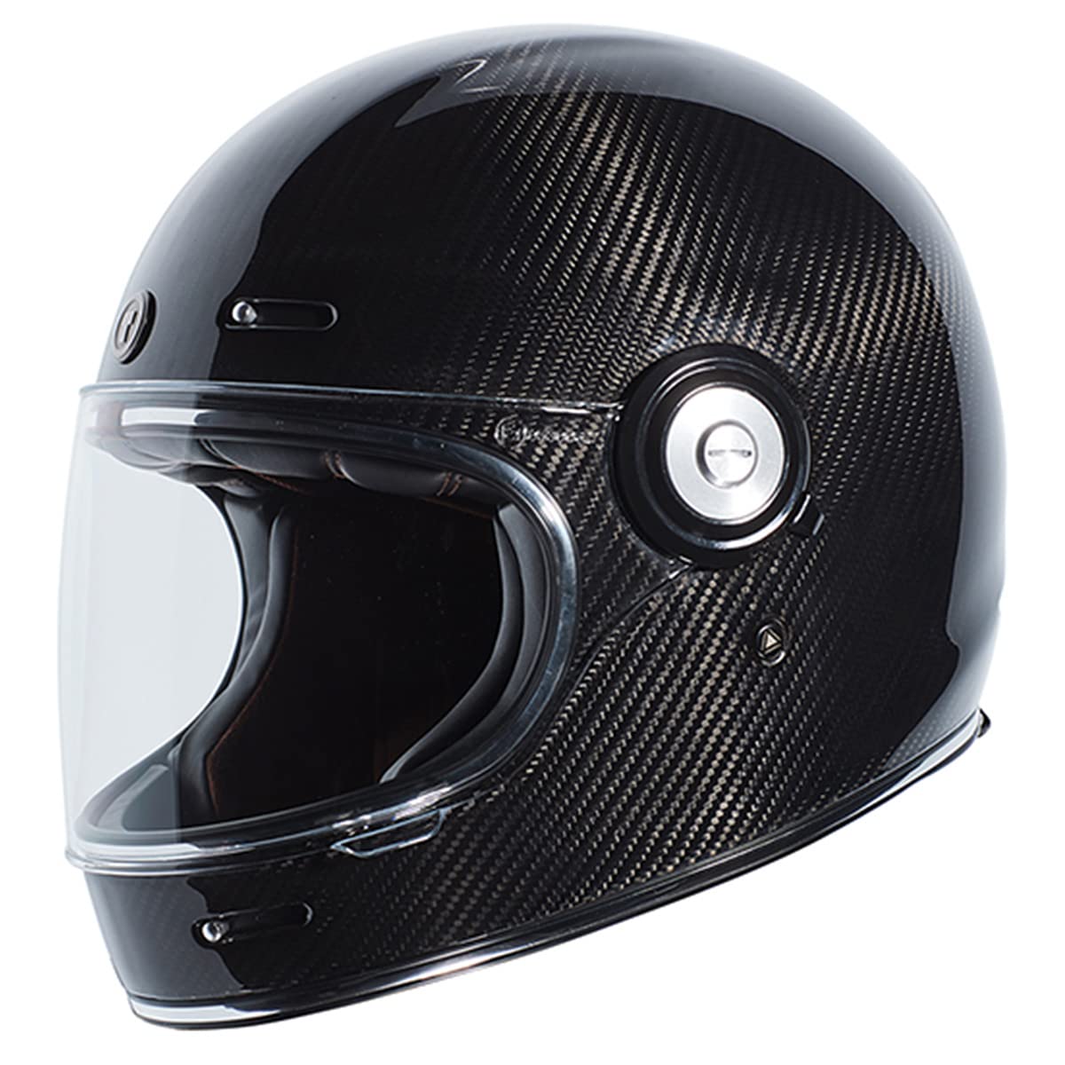 TORC Newport Carbon Full Face Helmet (Gloss Black Trans Carbon)