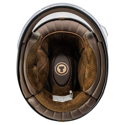 TORC Newport Carbon Full Face Helmet (Gloss Black Trans Carbon)