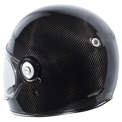 TORC Newport Carbon Full Face Helmet (Gloss Black Trans Carbon)
