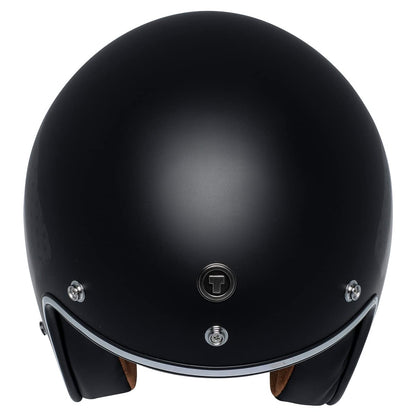 TORC Del Mar 3/4 Open Face Helmet (Flag - Flat Black)