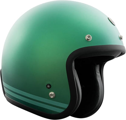 TORC Del Mar 3/4 Open Face Helmet (Cali Teal)