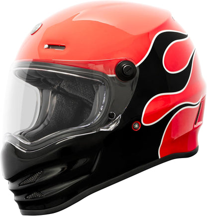 TORC Pomona Full Face Helmet (Fire Red )