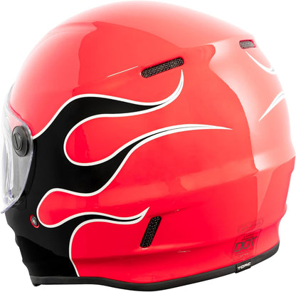 TORC Pomona Full Face Helmet (Fire Red )
