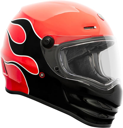 TORC Pomona Full Face Helmet (Fire Red )