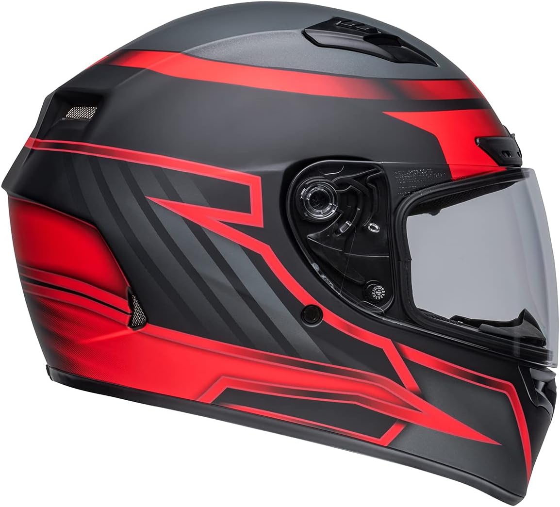 BELL Qualifier DLX MIPS Street Helmet (Raiser Matte Black/Crimson)