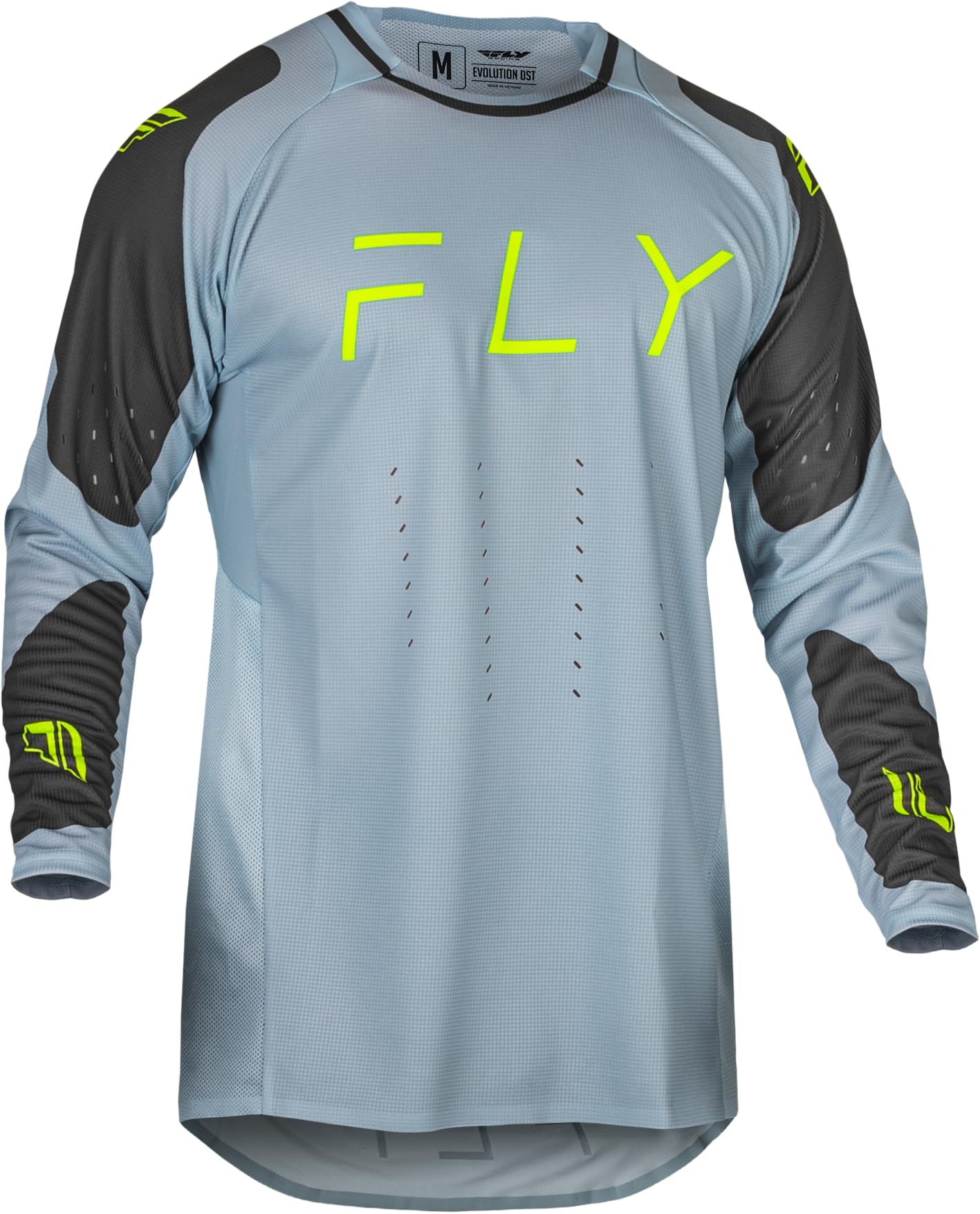 Fly Racing Evo DST Men's Jersey (Ice Grey/Charcoal/Neon Green)