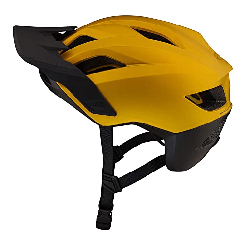 Troy Lee Designs Flowline Adult Mountain Bike Helmet MIPS  (Gold/Black)