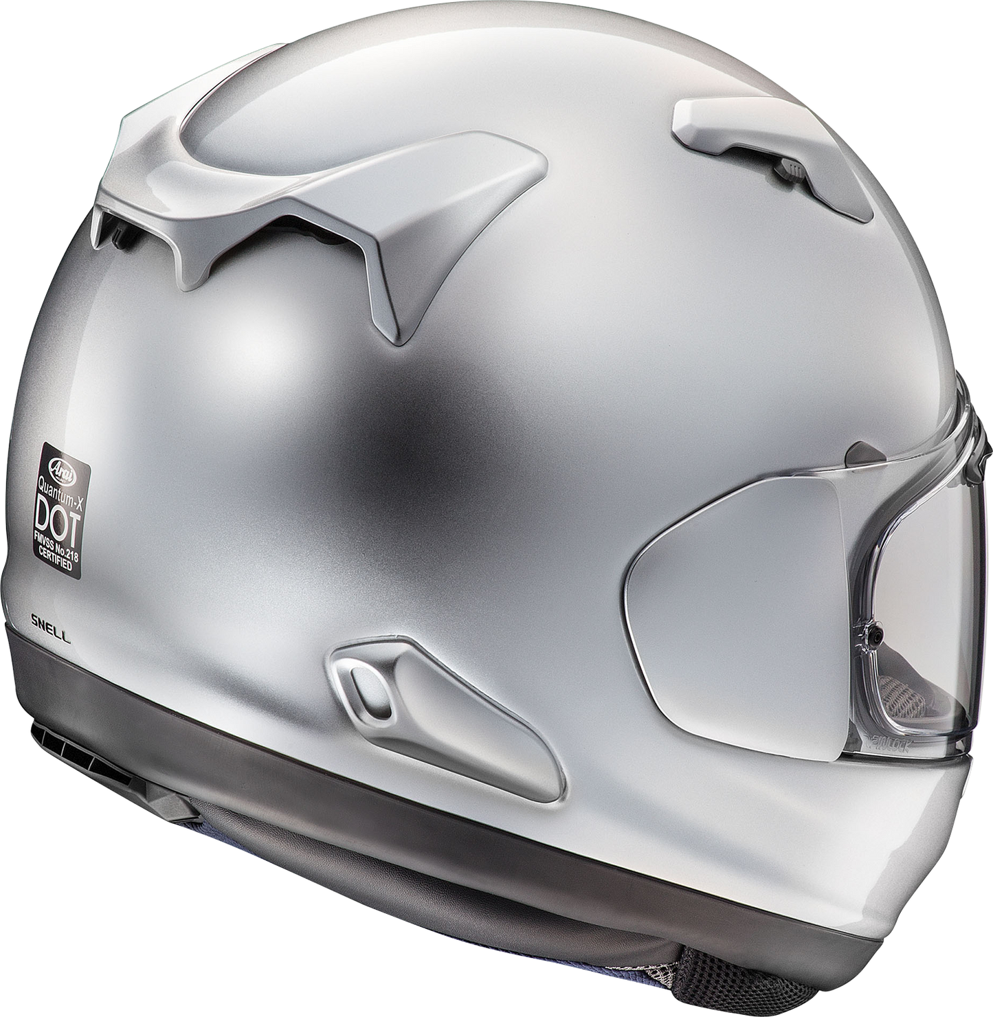 ARAI HELMETS Quantum-X Helmet - Aluminum Silver - Large 0101-15715