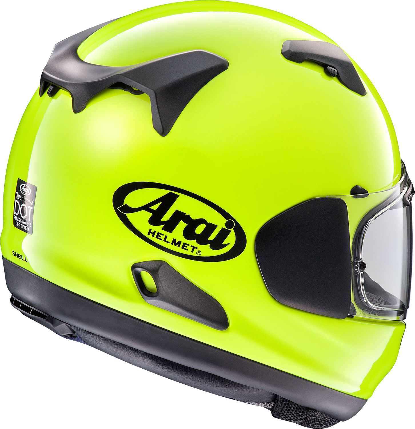 ARAI HELMETS Quantum-X Helmet - Fluorescent Yellow - XS 0101-15730