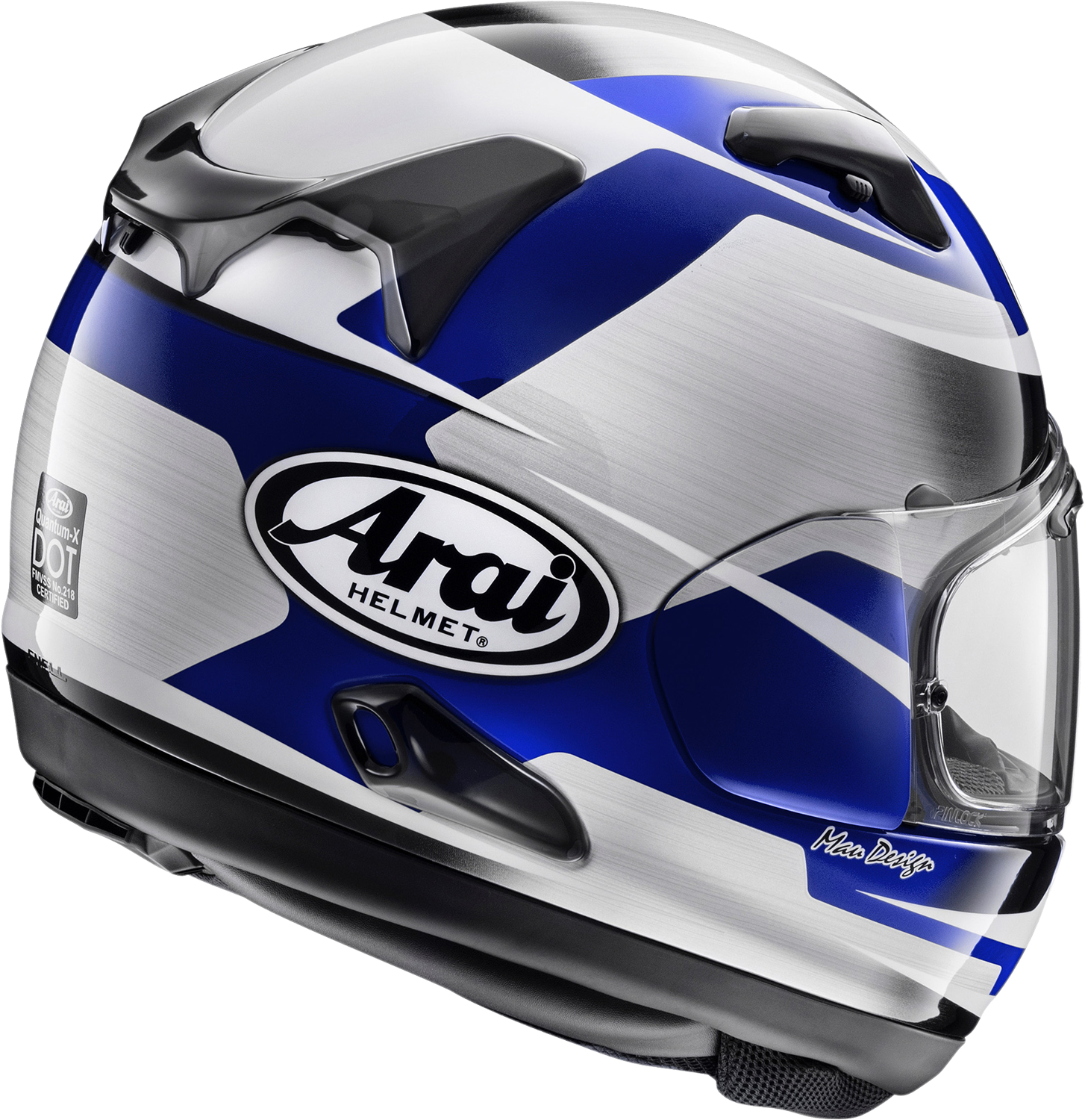 ARAI HELMETS Quantum-X Helmet - Steel - Blue - Small 0101-15743