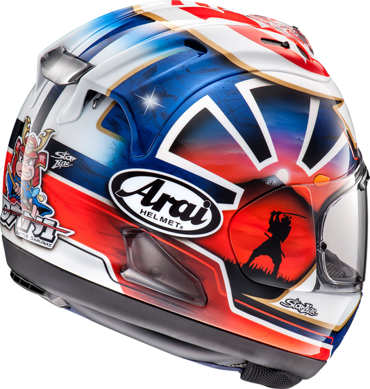 ARAI HELMETS Corsair-X Helmet - Dani Samurai-2 - Blue - XS 0101-15773